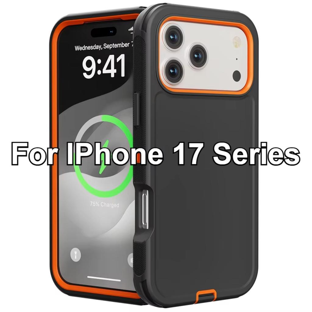 Military Defender Armor Case For IPhone 17 Air 16 15 14 Plus 13 12 Pro Max Original Otter Tough Box Shockproof Dustproof Cover