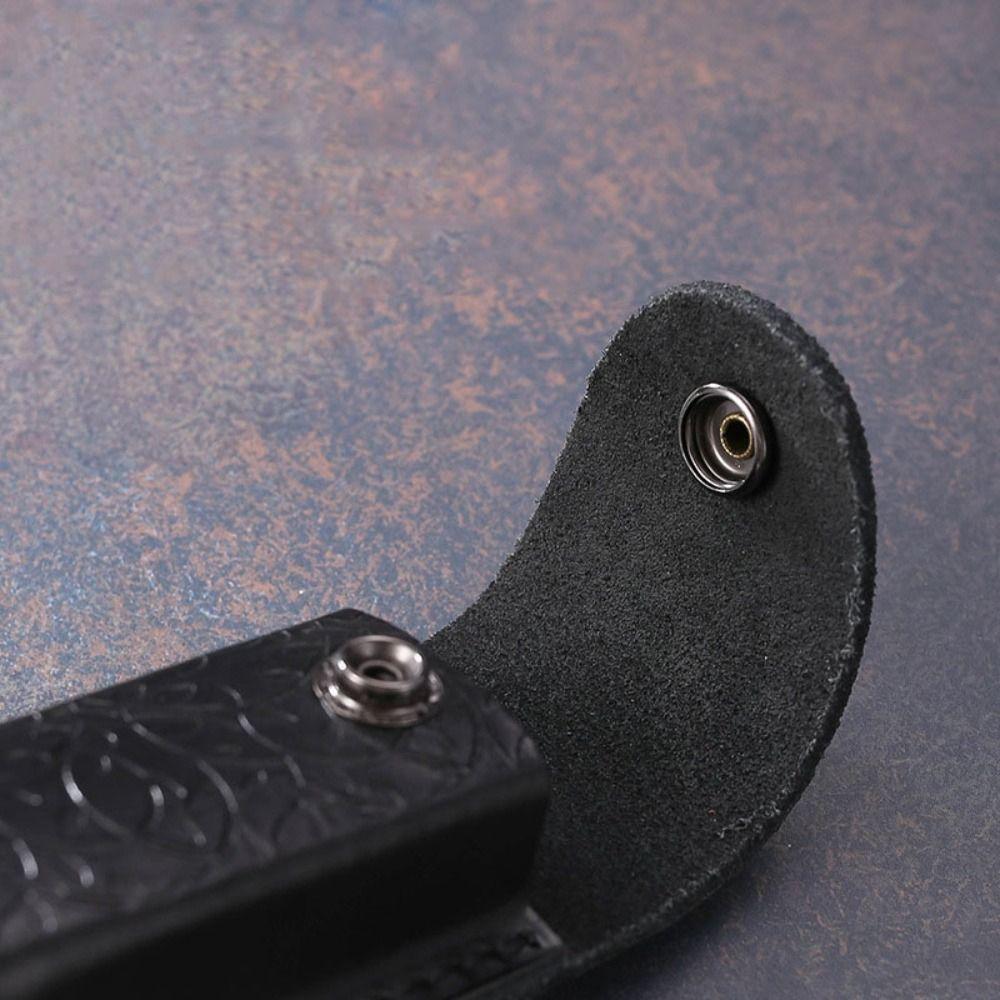 High Quality Black Waist Knife Scabbard Foldable 4 Styles Case Holder Flashlight Belt Loop Outdoor Tool