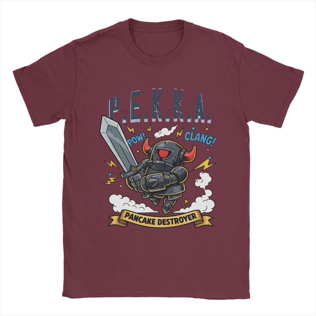 Camiseta de Royales 100% Cotton T-Shirt For Men Beach Funny T-Shirts Crew Neck Harajuku Tees Oversized Casual Clothing
