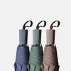 8 Ribs Rain Umbrella Three-folding Anti-UV Waterproof Windproof Umbrellas Portable Travel Resistant Trip Sun UMBRELLAS For Women