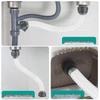 Transparent PE Sink Drain Pipe Extension Set