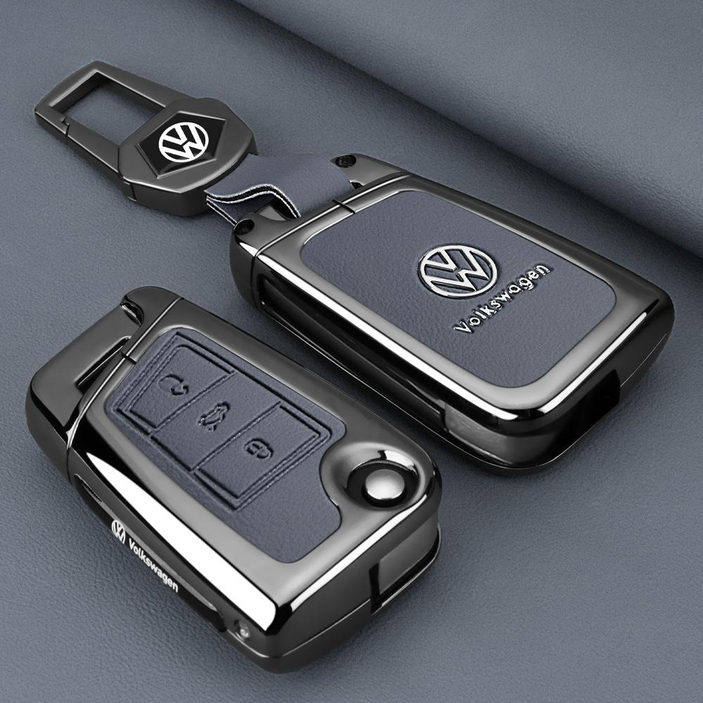 Zinc Alloy Car Remote Key Case Cover Shell For Volkswagen VW Golf 7 Sportsvan GTI MK7 PASSAT B8 JETTA Touran Auto Accessories S4H9