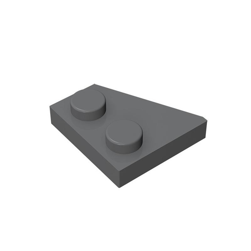 10pcs 24307 Plate 2 x 2 Left Right Block Moc Accessories Compatible with Brick DIY Children's Toy Assembly