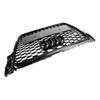 RS4 Style Honeycomb Sport Mesh Hex Grille Grill Fit A4/S4 B8 2009-2012