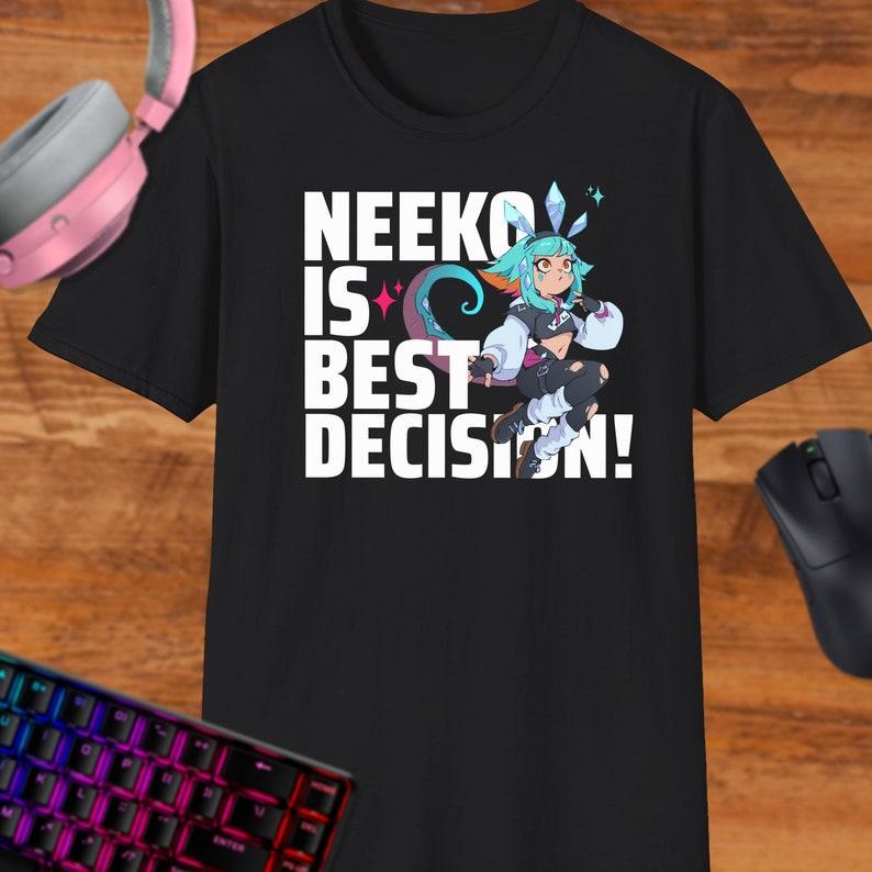 Neeko Shirt Cute Kawaii Style Tee Neeko Tshirt fanart Neeko league oflegends Tshirt Top S