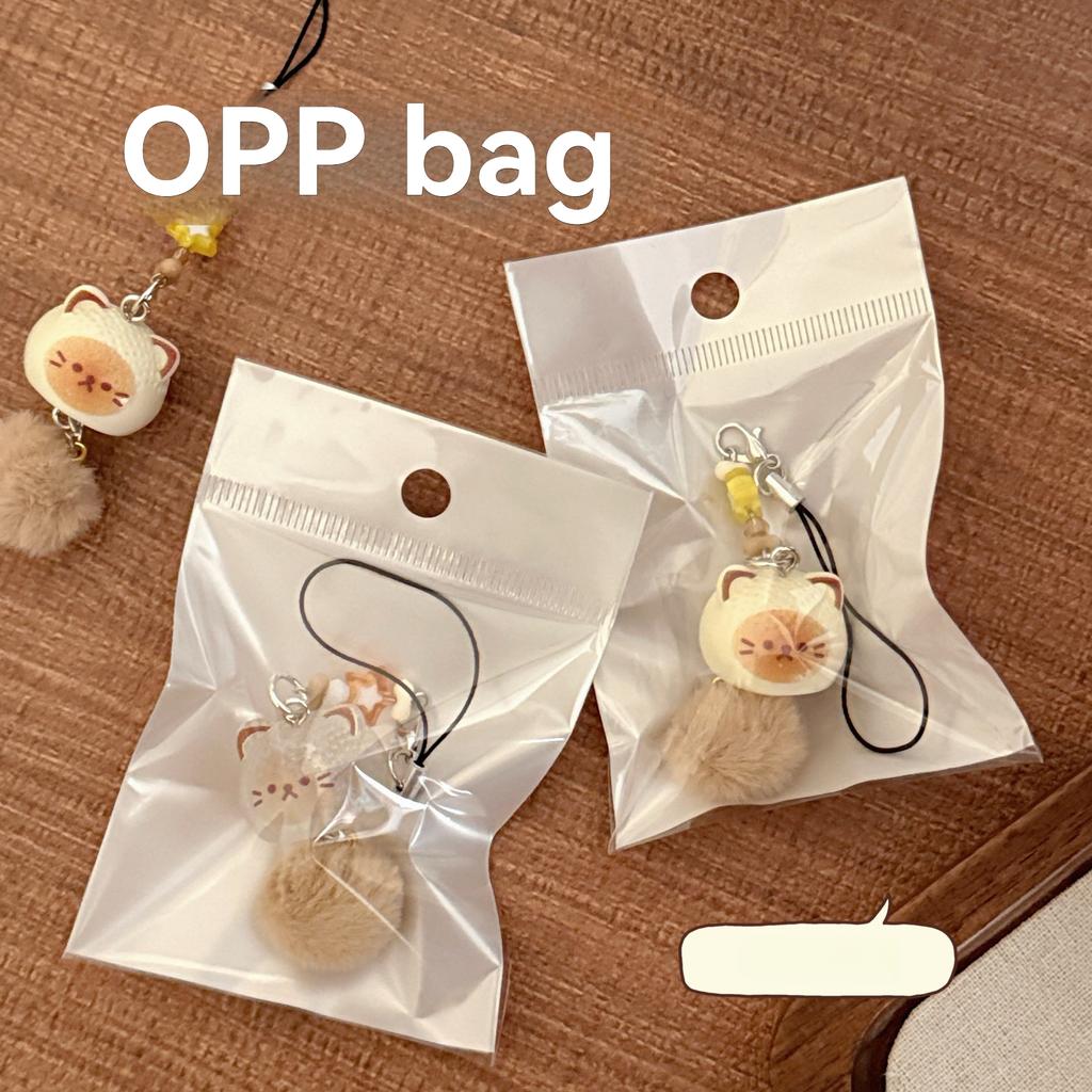 2 Pcs Cute Hairball Kitten Pendant Phone Chain Keychain Versatile Pendant Backpack Pendant