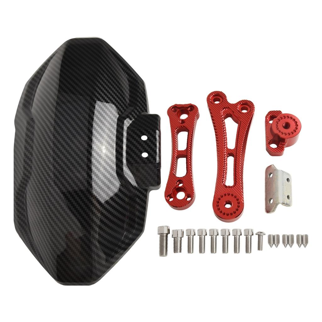 Motorbike Carbon Fiber Printed Motorcycle Mudguard Brand New