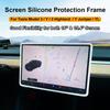 For Tesla Model 3 Y Silicone Protective Frame Edge Cover 15.4'' 16'' Central Control Navigation Screen Protector Trim