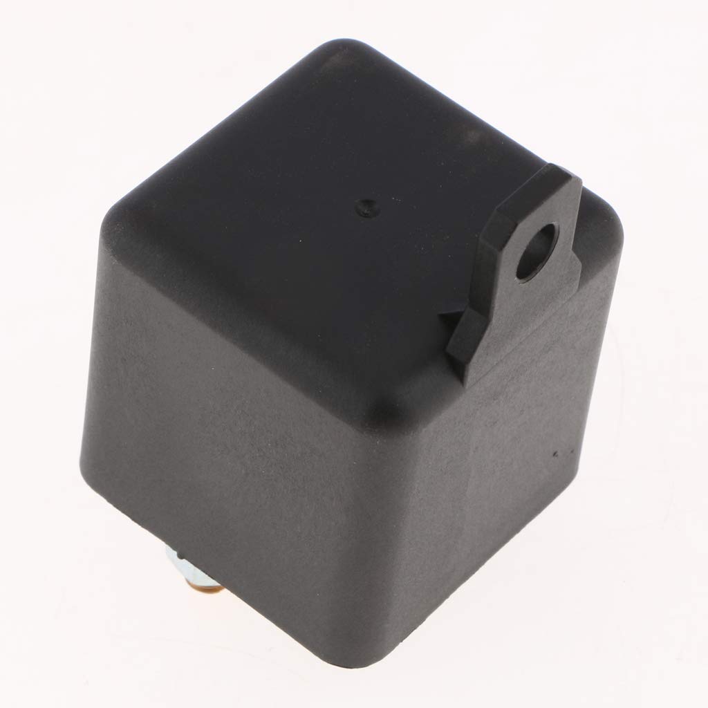 Almencla Car Relay 4 Pin Starter Relay Waterproof 100A