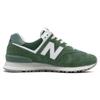 New Balance 574 Shoes 'Green White'