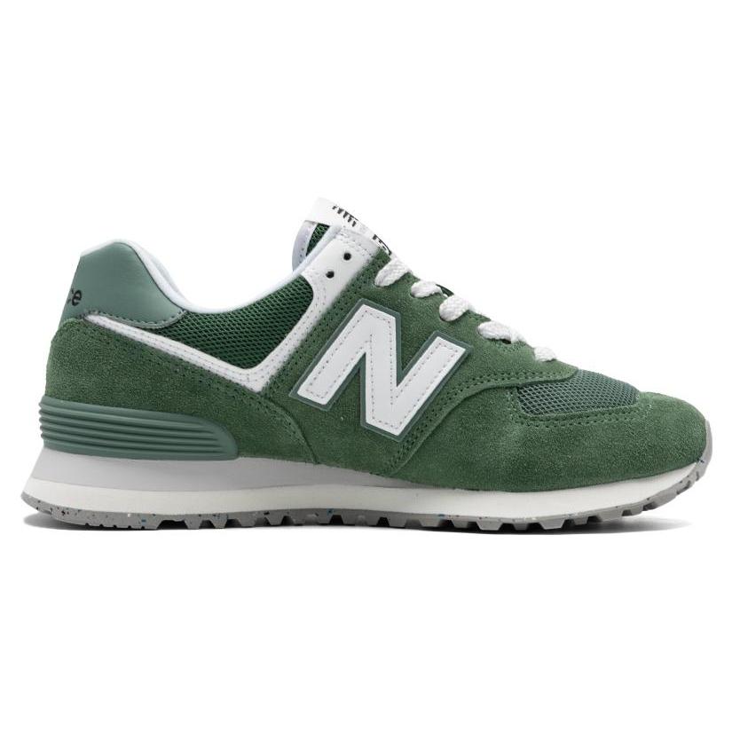New Balance 574 Shoes 'Green White'