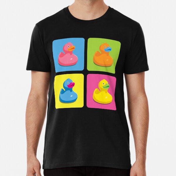 

Rubber Duckies Pop Art S to 5XL Made in the AU/USA T-Shirt 2XL