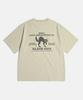 ESPIONAGE Black Cats Heavyweight Pocket Tee Sand
