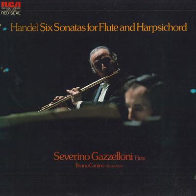 Disque Vinyle SEVERINO GAZZELLONI, BRUNO CANINO - Handel Sonates pour Flûte RVC2047 RVC Japon Classique Occasion