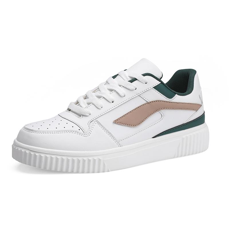 Herren Vulkanisierte Schuhe Studenten Dicke Sohle Board Schuhe MD Sohle Mode All Match Lässig Sport Flache Schuhe Kleine Weiße Schuhe