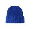 Hat Women's Autumn and Winter Fashion Solid Color Loose Knitted Hat Men's Thickened Woolen Hat Winter Warm Ear Protection Cold Hat