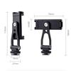 Portable Metal Camera Tripod Adjustable Height With Nonslip Base For Phone DSLR Travel Photography Videography Equipment