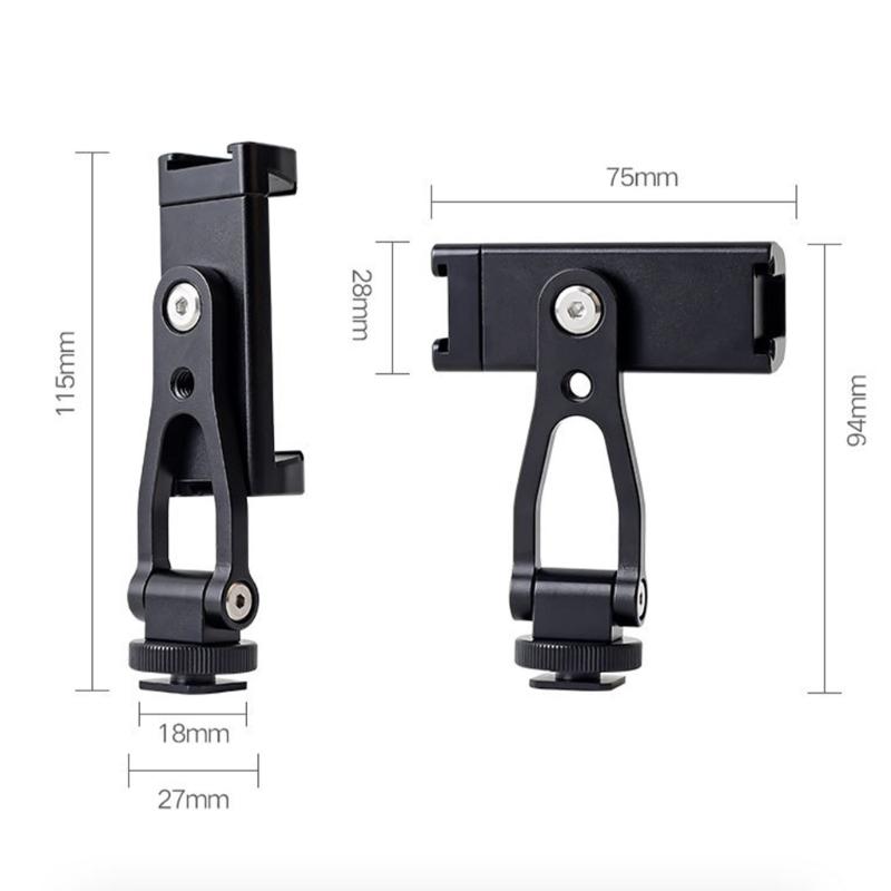 Portable Metal Camera Tripod Adjustable Height With Nonslip Base For Phone DSLR Travel Photography Videography Equipment