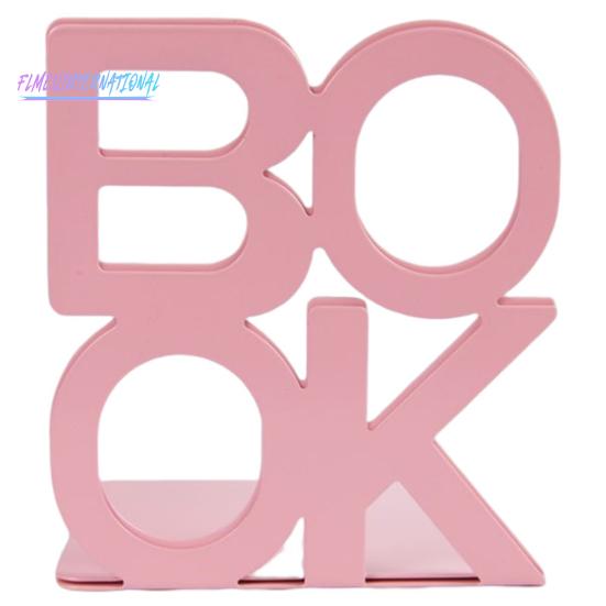Paire De Serre-Livres En Métal Blanc Motif Rose Creux - Antidérapants, Pour Bureau, Bibliothèque (18x11.5x8 Cm)