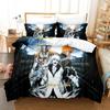 New Bleach Anime Bedding Set Cartoon 3 Piece Duvet Cover for Adult Kid Bedroom Cool Design