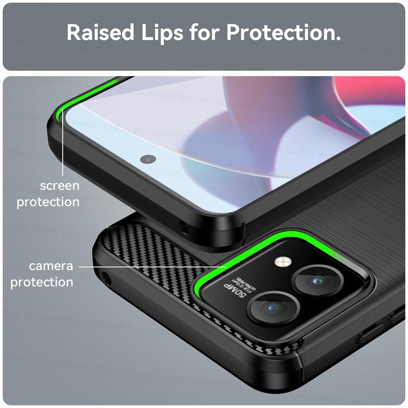 For Motorola Moto G Stylus 2023 5G Case Motorola Moto G Stylus 2023 5G Cover Cases Shockproof Silicone TPU Phone Back Cover