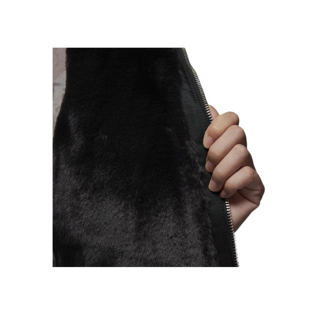 Jordan Therma-FIT Wendbare Kapuzen-Zip-Up Lockere Warme Kunstfelljacke Damenjacken HV0358-010