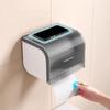 Non-Punching Tissue Storage Box Plastic Paper Towel Rack Light Luxury Toilet Paper Rack  Bathroom