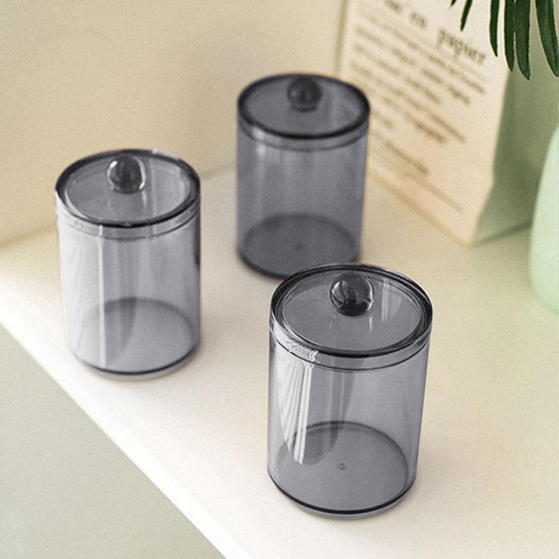 Make-up-Organizer für Wattepads Schmuck Kosmetik Aufbewahrungsbox Q-Tip-Behälter Damen Aufbewahrung Make-up-Organizer Badezimmer-Organizer