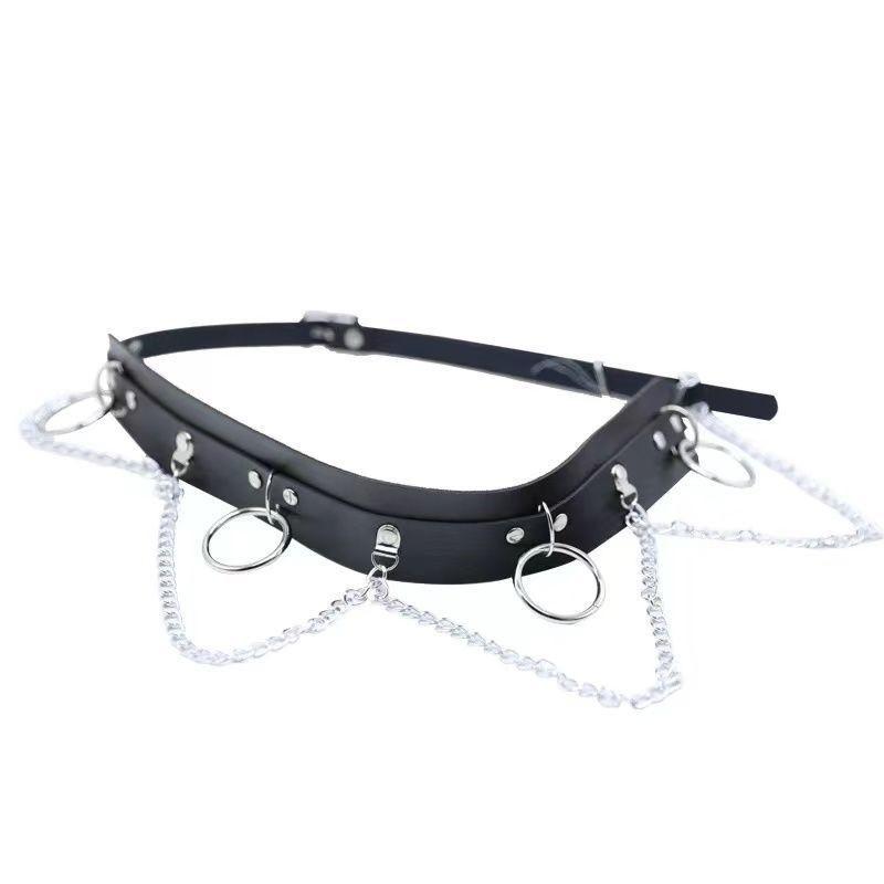 Trendy Black Wide Waist Chain Belt For Women Perfect For Dresses And Coats