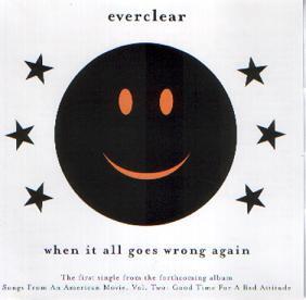 CD EVERCLEAR  When It All Goes Wrong Again DPRO70876156502 Capitol 2000 US Rock Used