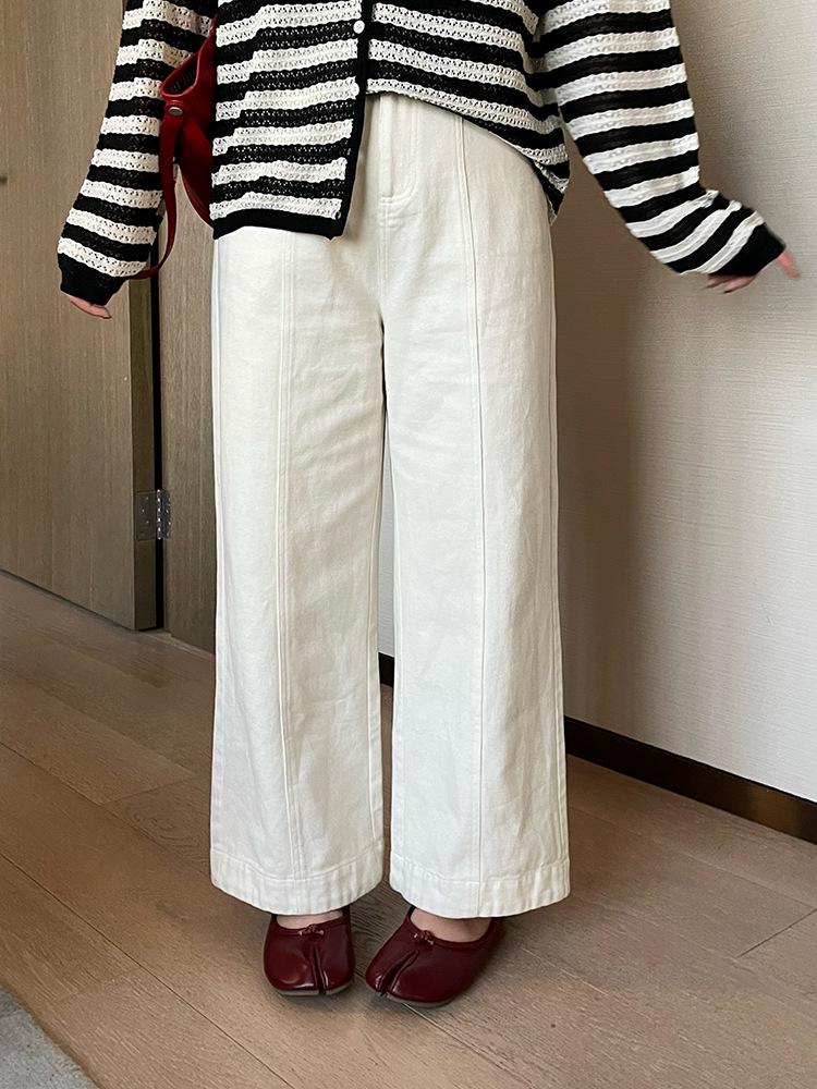 Plus Size Women's High-Waisted Wide-Leg Casual Pants (Style NK1377)