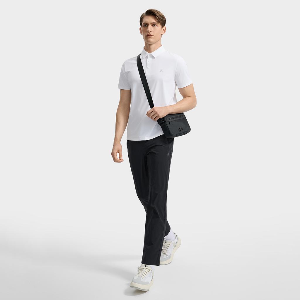 Fila White Fashion Classic Versatile Woven Casual Pants Men Pants F11M533801F-NV