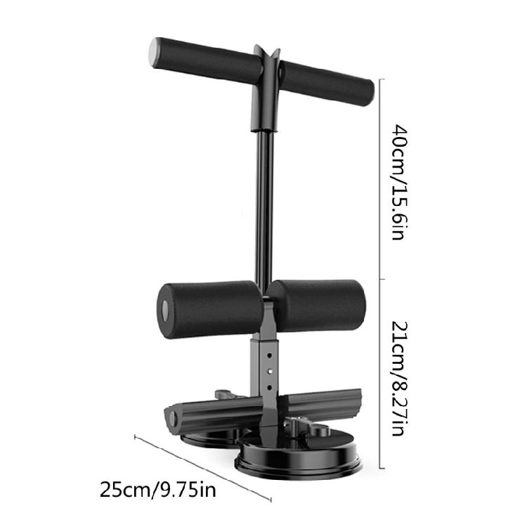 Sit Up Assistant Device Adjust Floor Sit Up Bar with Strong Suctions Cups