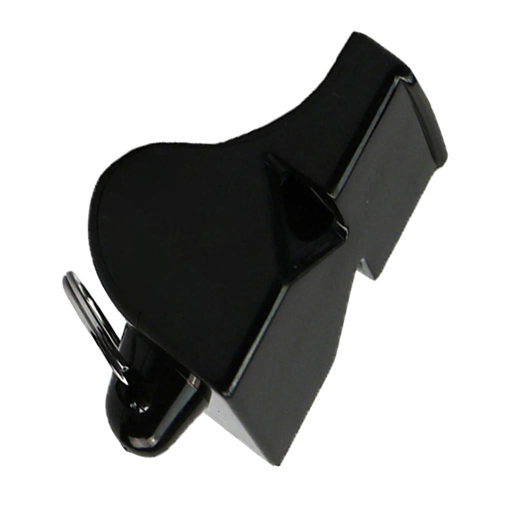 Sports Training Whistle Plastic Loud Whistle Football Referee Coaching Special Whistle Black