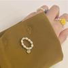 Multi-Beaded Heart Star Pearl Rings Natural Freshwater Pearl Geometric Rings for Women Minimalist Stacked Party Rings