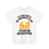 Ich plane Imkerei Bienenliebhaber Imker Ruhestand Papa Herren T-Shirt