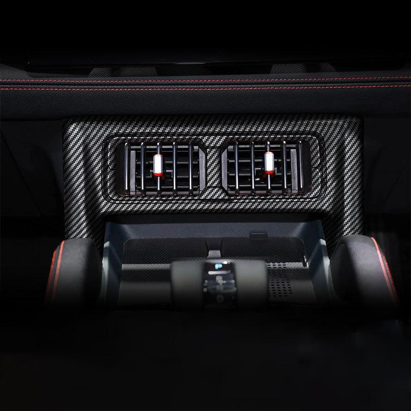 Zentrales Dekoratives Control-Patch für BYD Shark 6 Klimaanlagen-Auslass-Abdeckung Rahmen Aufkleber Für BYD Innenraum Auto Zubehör