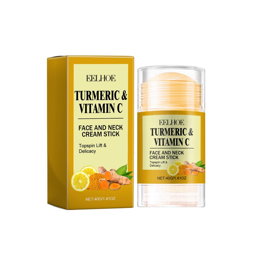Eelhoe Turmeric Facial And Neck Cream Stick For Firming Hydration And Wrinkle Reduction