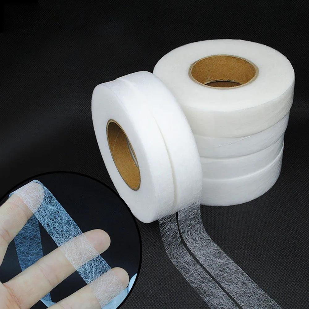 65M Pants Hem Tape Self-Adhesive Edge Shorten Paste Tape DIY Tools for Jean Clothes Length Shorten Household Sewing Accessories