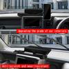 RHD For Honda N-VAN 2024 2025 ABS Plastic Navigation Screen Tray Storage Box Cover Trim Car Phone Holder Panel Protector Cutylin