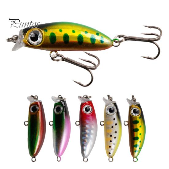 Buy Puntos Artificial Outdoor Fishing Lure Fake Bionic Faux Bait with ...
