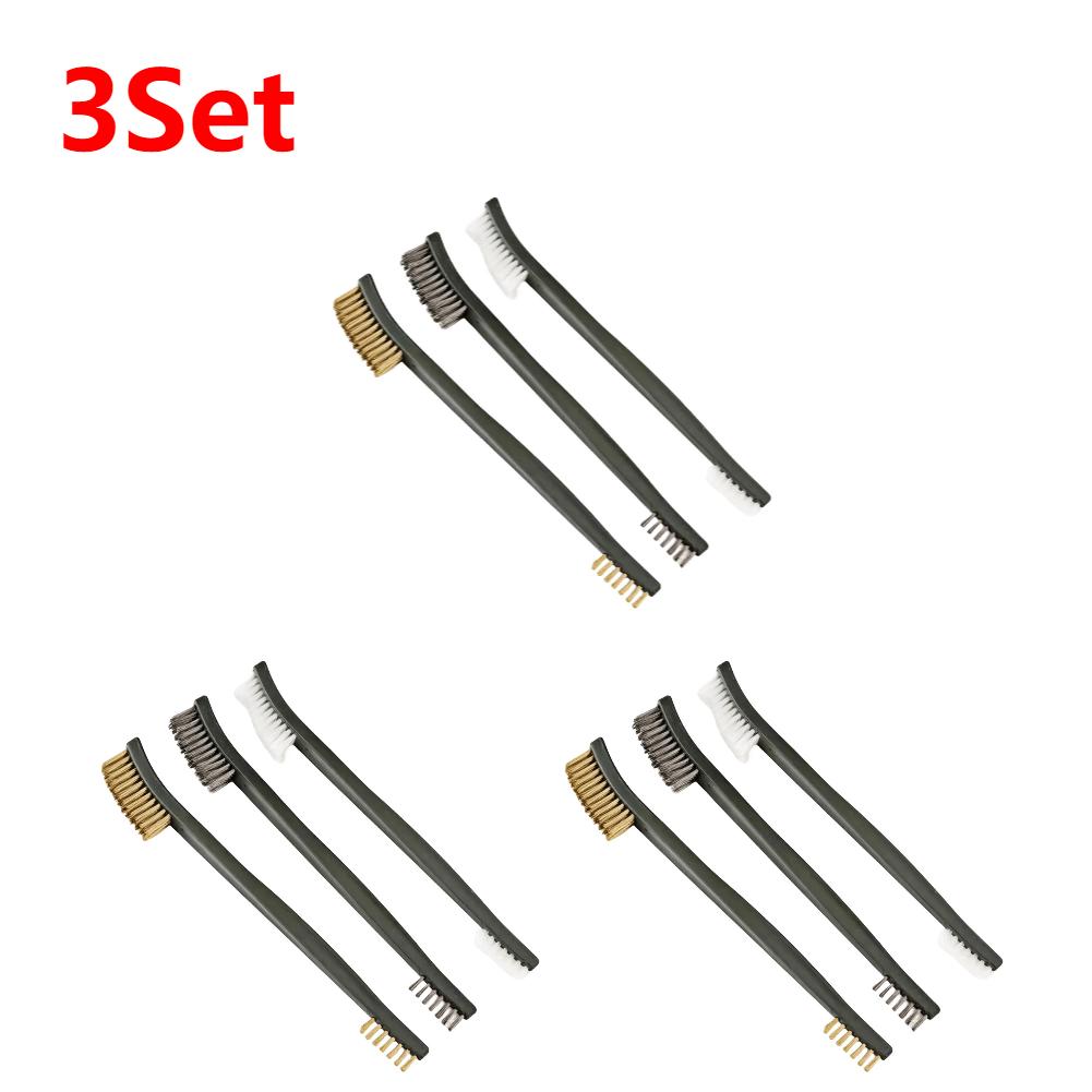 3-30pcs Double-end Steel Wire Brush