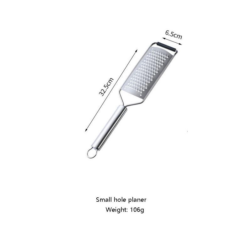 Multi-purpose Food Grater with Handle, Cheese Graters for Kitchen, Slicer for Vegetable Fruit and Chocolate, 304 Stainless Steel