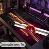 Large Mouse PadBrisbane Broncos Custom Name Text Personalized Desk Mat Non Slip Gaming Pad