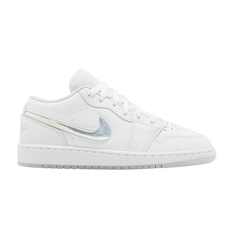Air Jordan 1 Low SE GS Glitter Swoosh 38