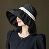 Women's Summer Sun Protection Bucket Hat UV-Protective Korean Style Wide Brim Sun Hat for Outdoor Travel