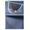 Wall-Mounted Mesh Garbage Bag Dispenser - Washable Plastic Bag Holder & Storage Organizer for Kitchen