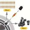 CHANJIF Tire Valve Core 33 Piece Set, Tire Repair Tool,