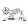 Hot Air Stirling Engine Motor Model Imagination Development Educational Toy LED Light Stirling