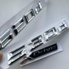 Chromové Logo 520d 530d Xdrive Znaky Samolepky 3D Písmena na Kufr Auta Odznak Samolepka Pro BMW 520d E60 E61 E39 F10 F07 G30 Příslušenství